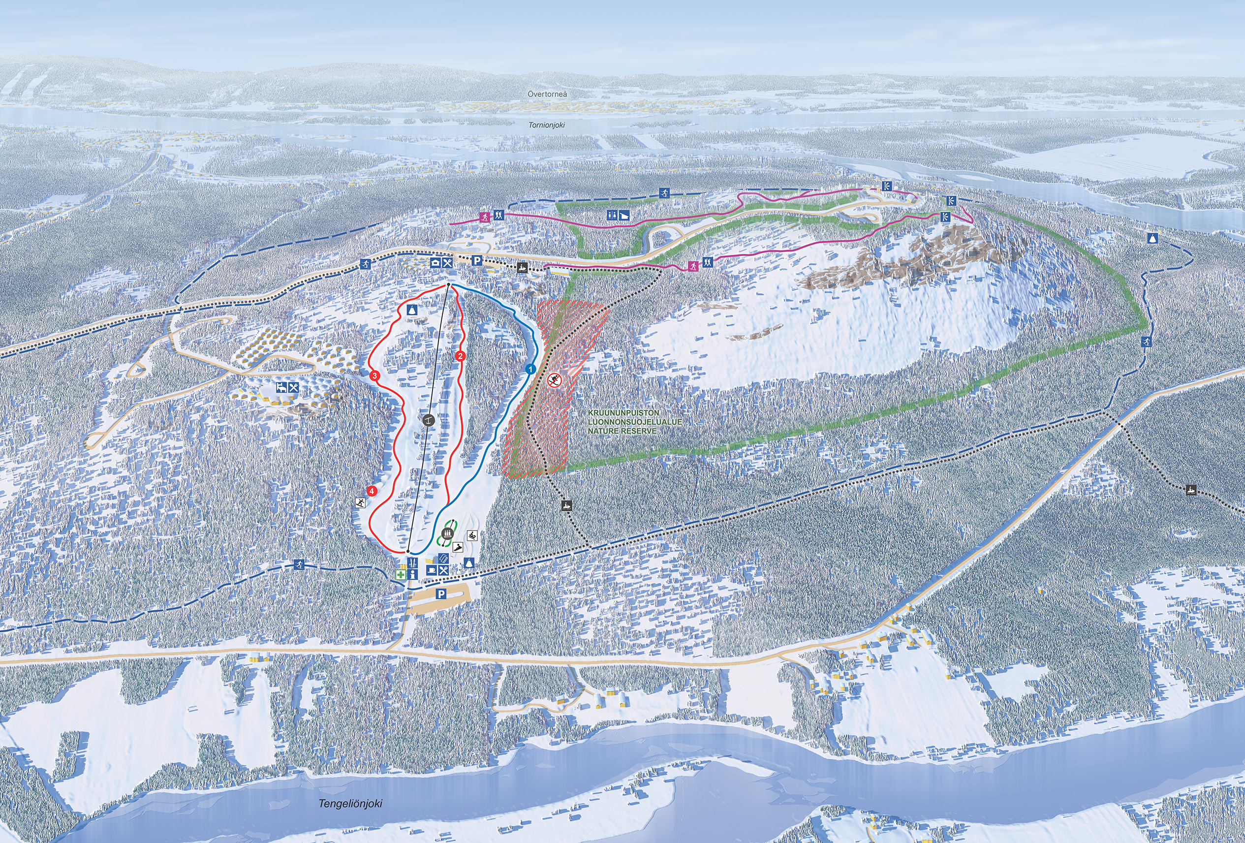 Aavasaksan rinnekartta